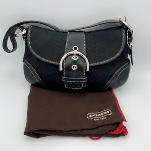 Black Coach soho bag
